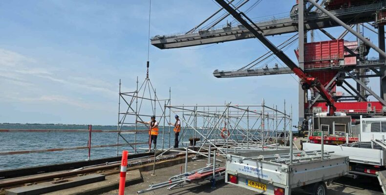 Fra skrot til slot: Genanvendelse af materialer i industristillads